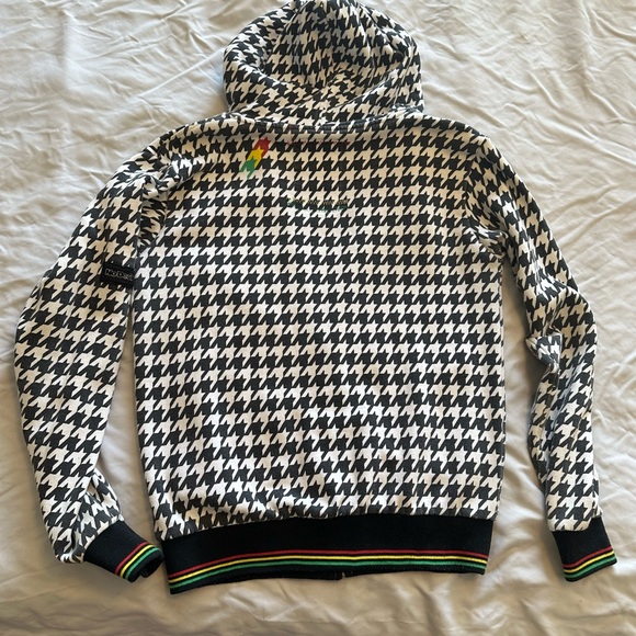 RARE No Doubt Houndstooth Concert Hoodie-XS - Picture 11 of 13